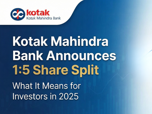 Kotak Mahindra Bank Announces 1:5 Share Split: What It Means for Investors in 2025 Copy