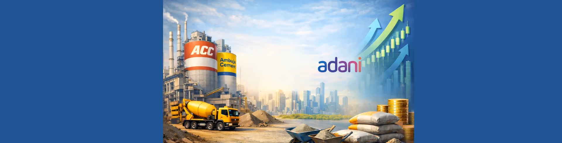 Adani Group’s Cement Play Gets Bigger: Decoding the Ambuja–ACC Merger Impact on Stocks