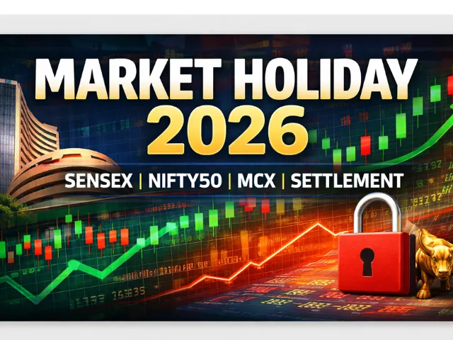 Stock Market Holidays 2025–2026: NSE, BSE & MCX Holiday List