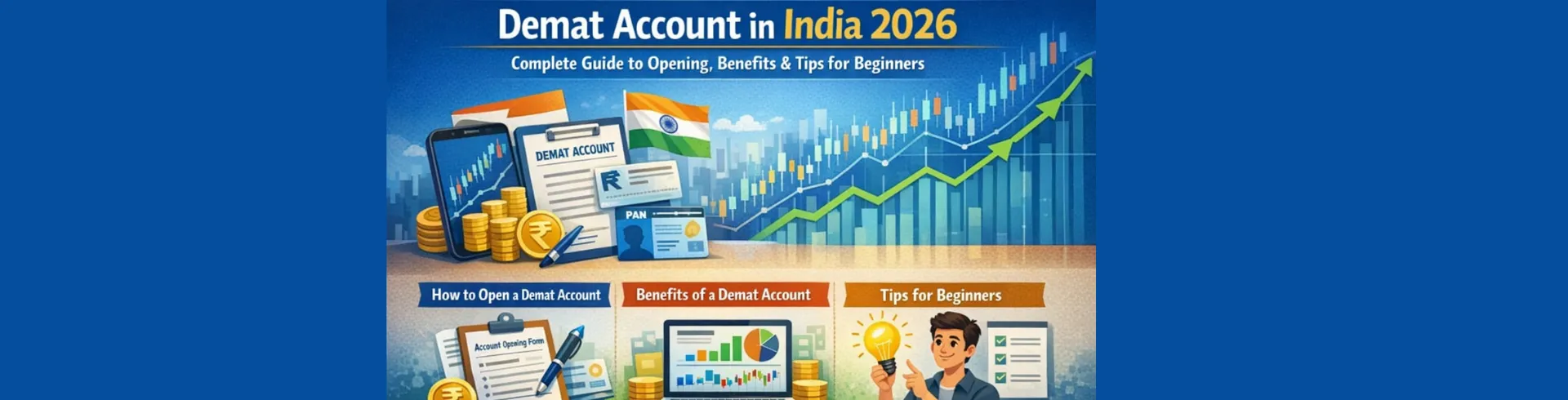 Demat Account in India 2026: Complete Guide to Opening, Benefits & Tips for Beginners