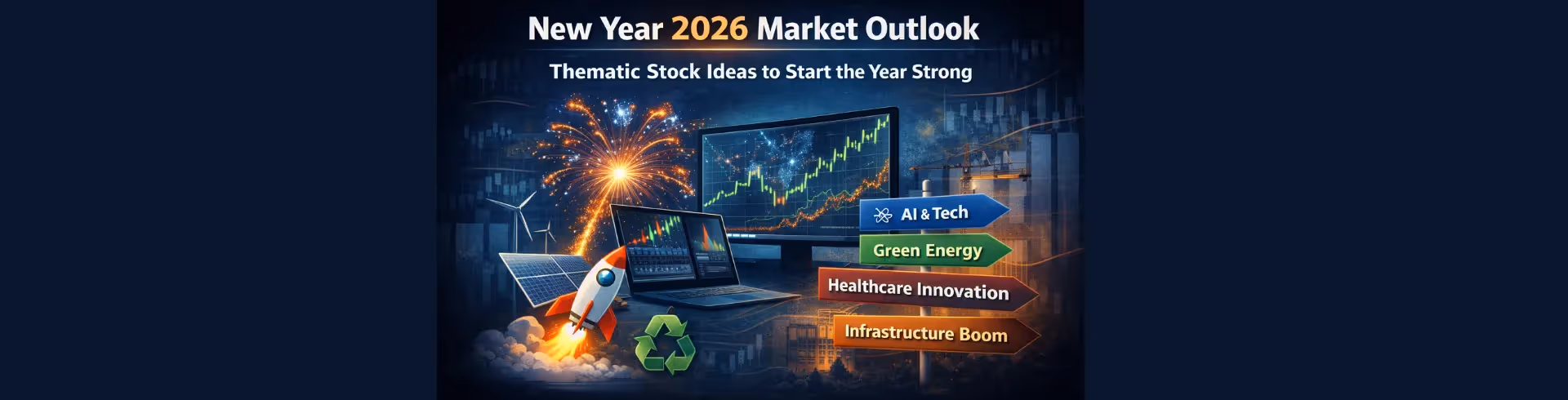 New Year 2026 Stock Market Outlook in India | Thematic Investment Ideas by Swastika Investmart