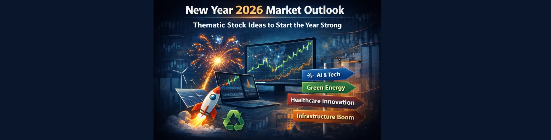 New Year 2026 Stock Market Outlook in India | Thematic Investment Ideas by Swastika Investmart