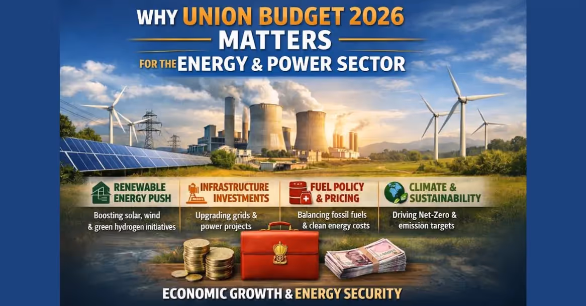 Union Budget 2026: Energy & Power Sector Shifts from Capacity to Stability