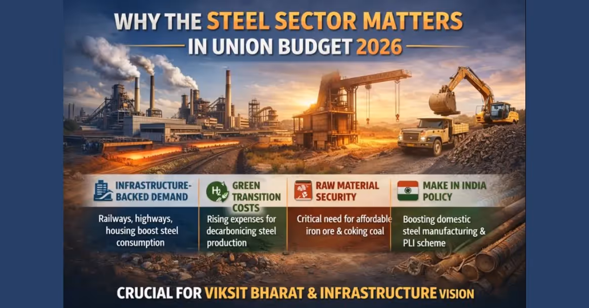 Union Budget 2026: What It Means for India’s Steel Sector