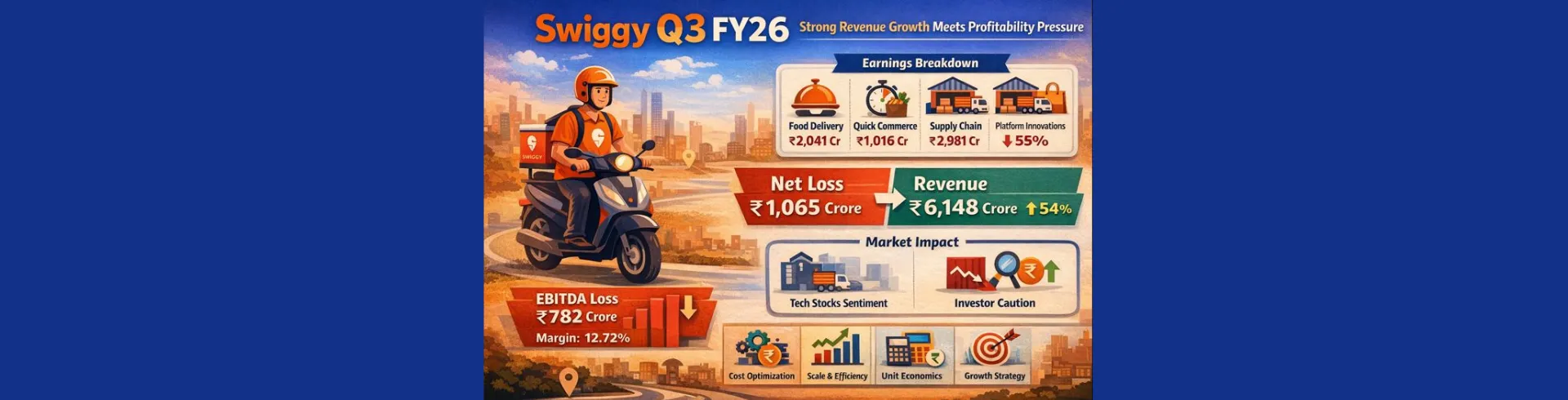 Swiggy Q3 Results FY26: Strong Revenue Growth Meets Profitability Pressure