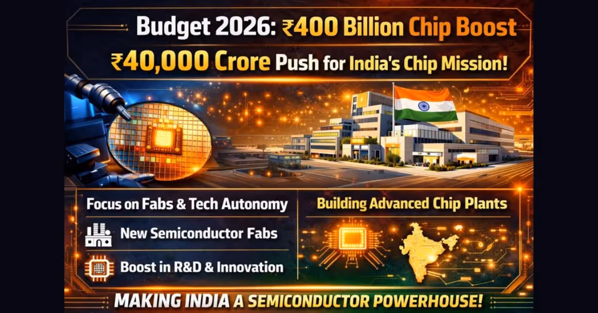 Budget 2026 Chip Push: A Turning Point for Tech Manufacturing Budget 2026 Impact | Union Budget 2026 Key Points