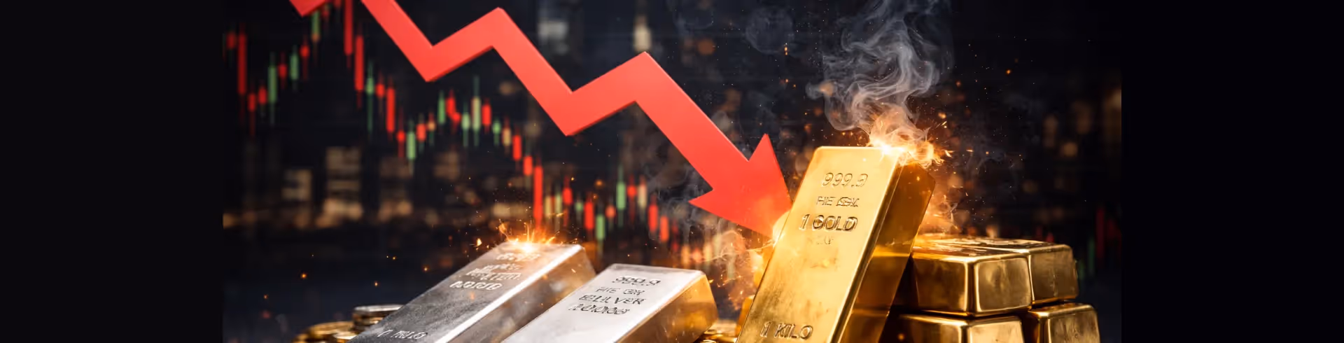 Gold, silver extend losses: Why metals are under pressure.