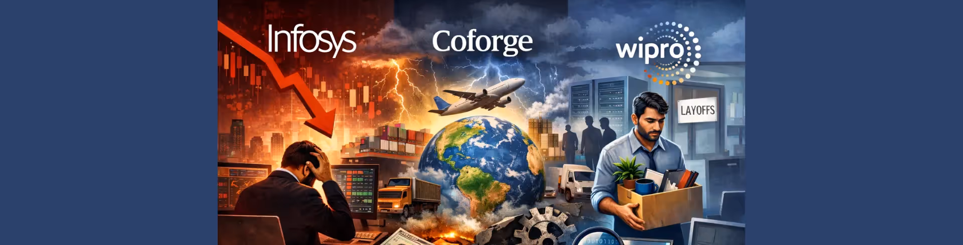 IT Stocks Under Pressure: 3 Major Factors Dragging Down Infosys, Wipro and Coforge