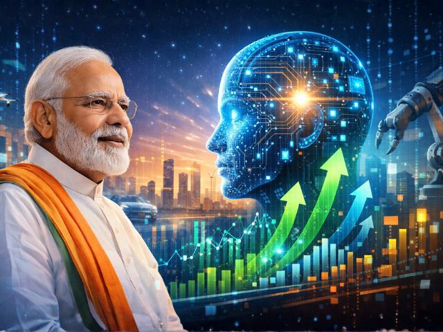 PM Modi’s ‘MANAV’ Vision: Big Boost for India’s AI & Tech Stocks?