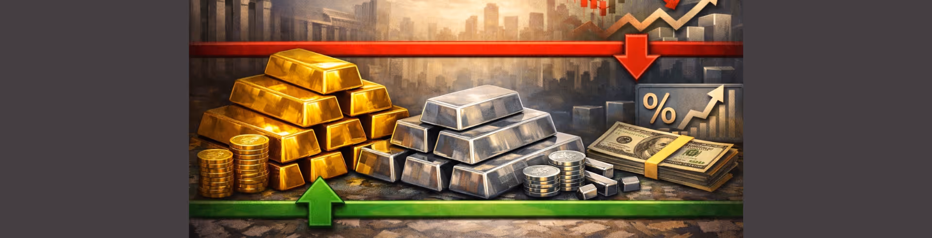 Gold & Silver Stuck in a Range Despite Rate Cut Hopes — What’s Holding Them Back?