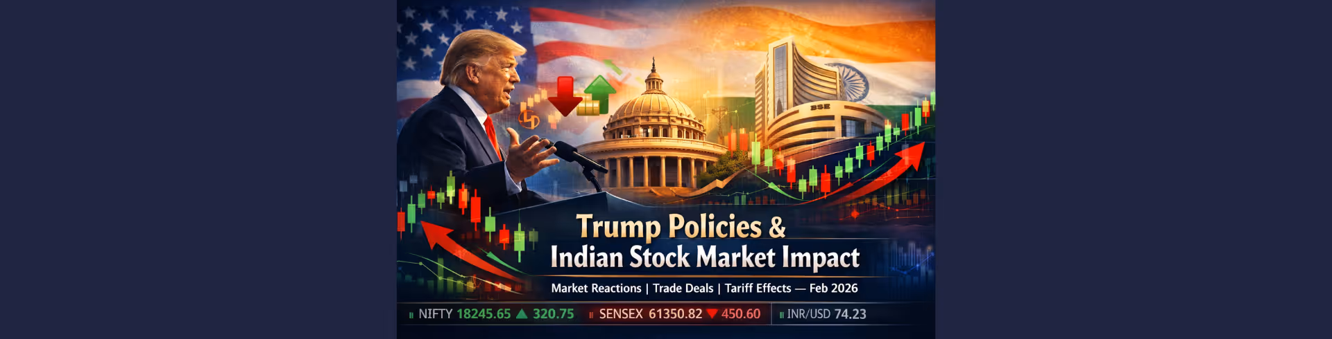 Trump Policies and Their Impact on the Indian Stock Market in February 2026