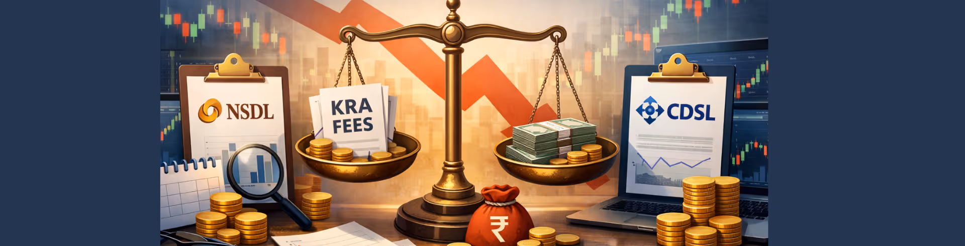 NSDL & CDSL in Focus: How the KRA Charge Cut Could Impact Earnings