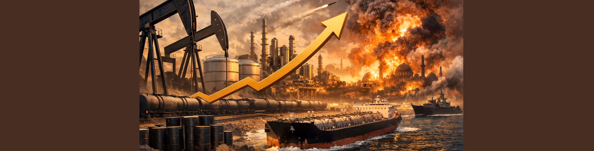 Crude Oil Rallies Sharply as Escalating Middle East Conflict Threatens Global Supply Chain