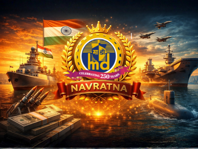 Mazagon Dock Becomes the Only Shipyard with Navratna Status: What It Means for India’s Defence Shipbuilding Sector