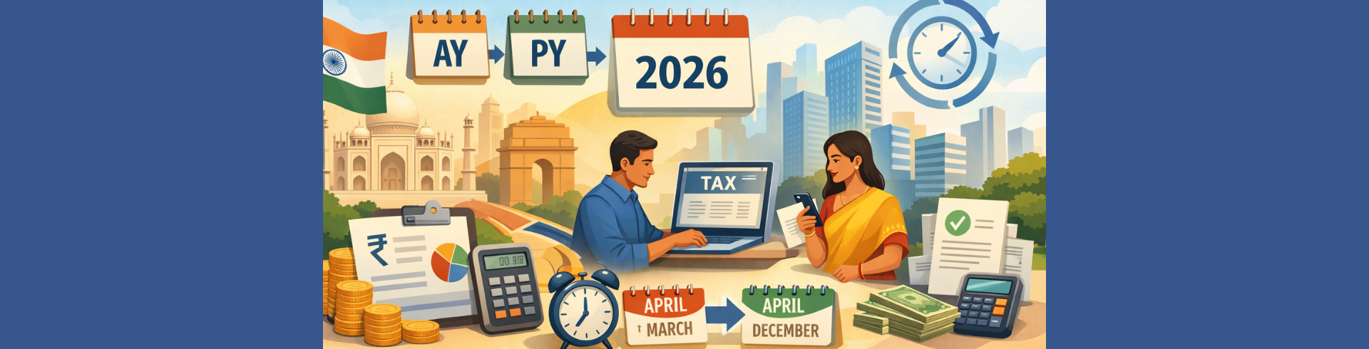 New Tax Year System in India (2026): Goodbye AY & PY — What It Means for Taxpayers