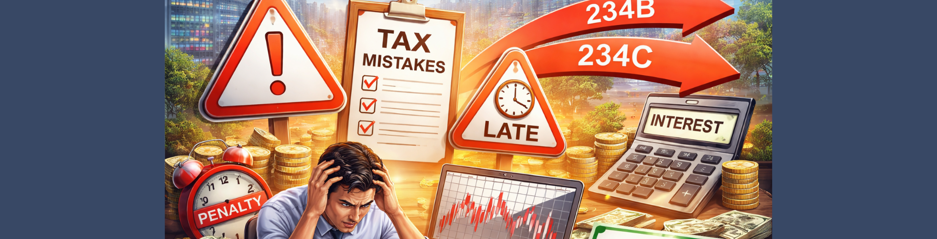 Advance Tax Mistakes Traders Must Avoid to Save Interest Under Sections 234B & 234C