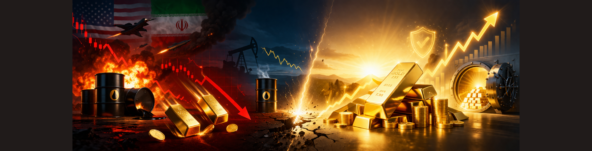 Why Did Gold Surge After a 9-Day Fall? Explained with Oil Shock & US-Iran War Impact