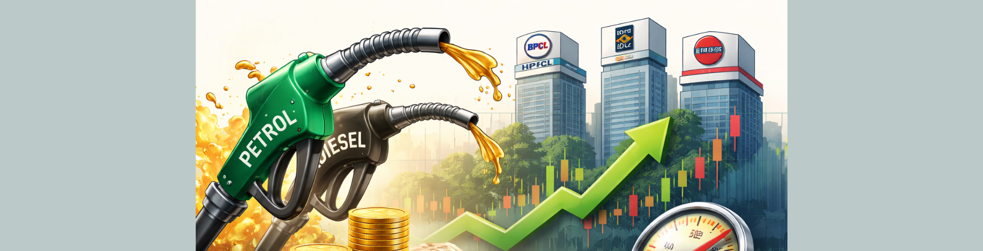 Petrol & Diesel Excise Duty Cut: What It Means for Indian Economy, Markets & OMC Stocks (HPCL, BPCL, IOC Analysis