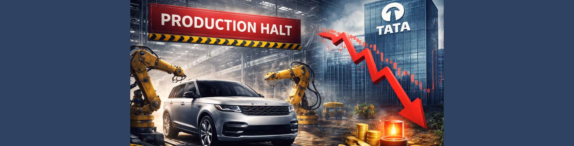 Range Rover Production Halt: Will Tata Motors Stock Face More Pressure?