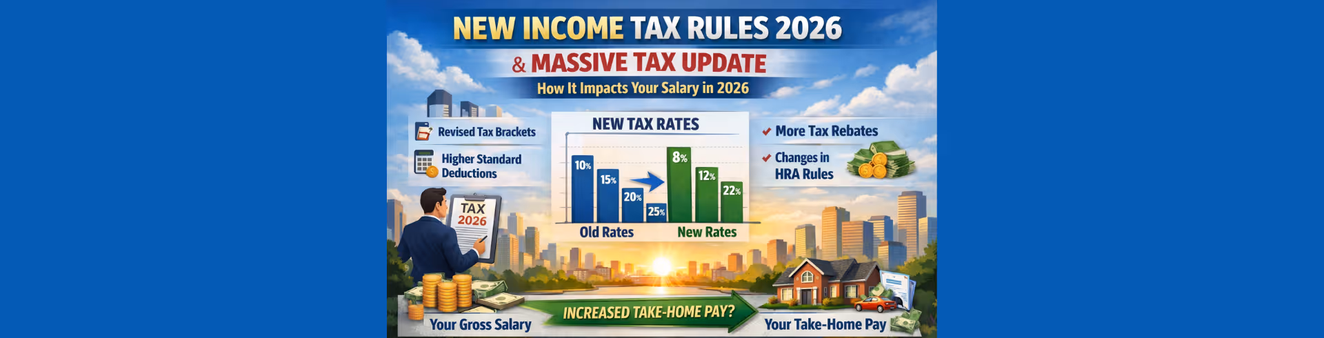 New Income Tax Rules 2026 & Massive Tax Update : How It Impacts Your Salary in 2026