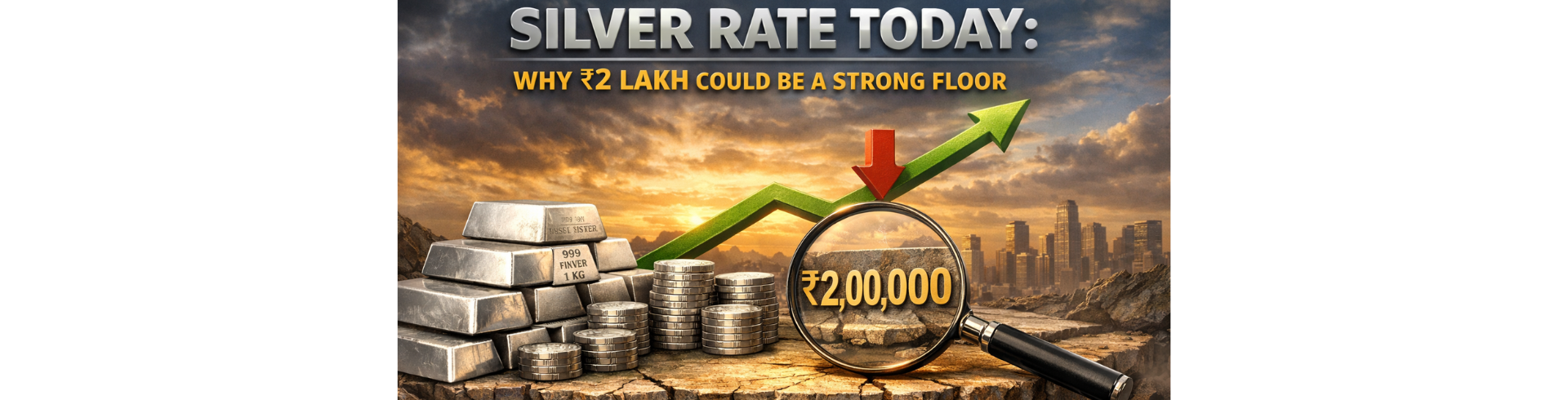 Silver Rate Today: Why ₹2 Lakh Could Be a Strong Floor