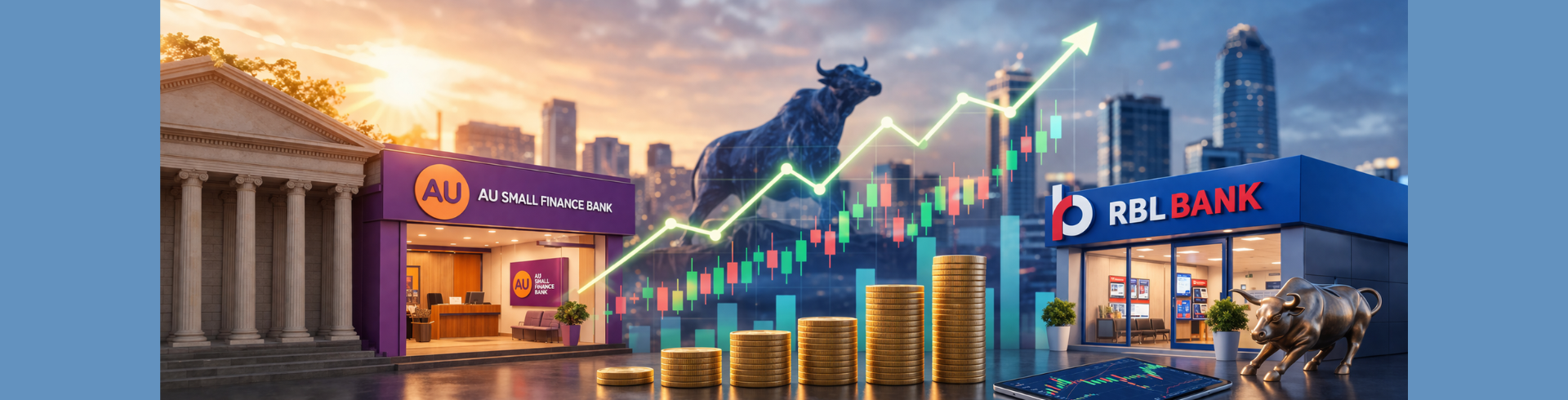 Strong Growth Trends in Banking Stocks: AU Small Finance Bank & RBL Bank in Focus