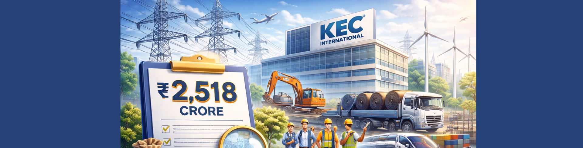 KEC International Wins ₹2,518 Crore Orders: Strong Order Book, Stronger Outlook?