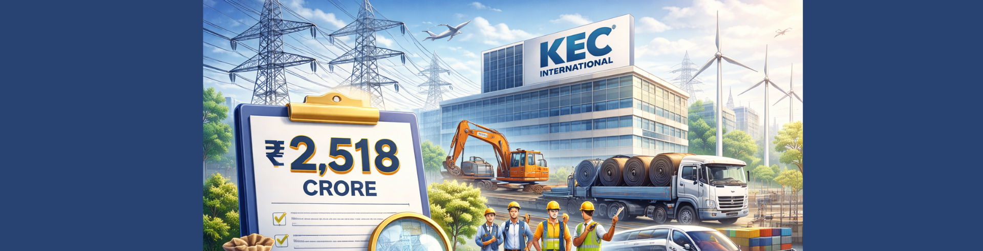 KEC International Wins ₹2,518 Crore Orders: Strong Order Book, Stronger Outlook?