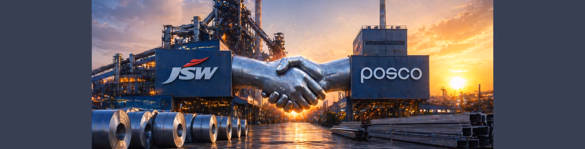 JSW Steel & POSCO JV: A Mega Step Towards India’s Steel Expansion