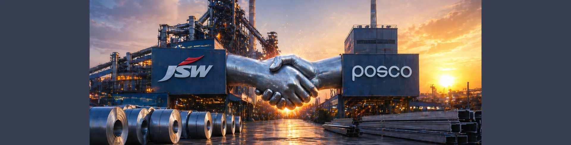 JSW Steel & POSCO JV: A Mega Step Towards India’s Steel Expansion