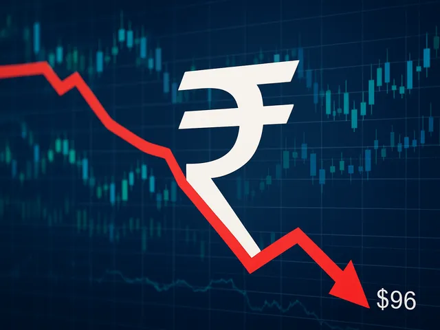 Rupee almost breaches 96/$ before clawing back