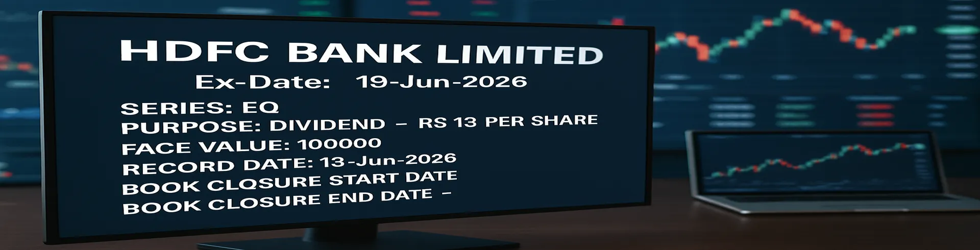 HDFC Bank Limited - Ex-Date: 19-Jun-2026