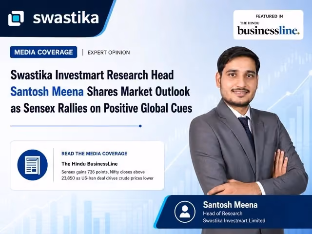 Swastika Investmart Research Head Santosh Meena Shares Market Outlook as Sensex Rallies on Positive Global Cues