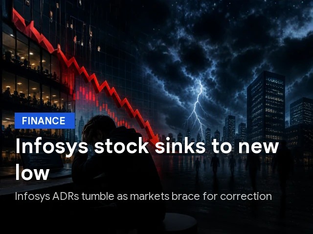 Infosys stock crash 9% to 52wk low Rs40,000 crore wiped out: what Indian retail investors should know