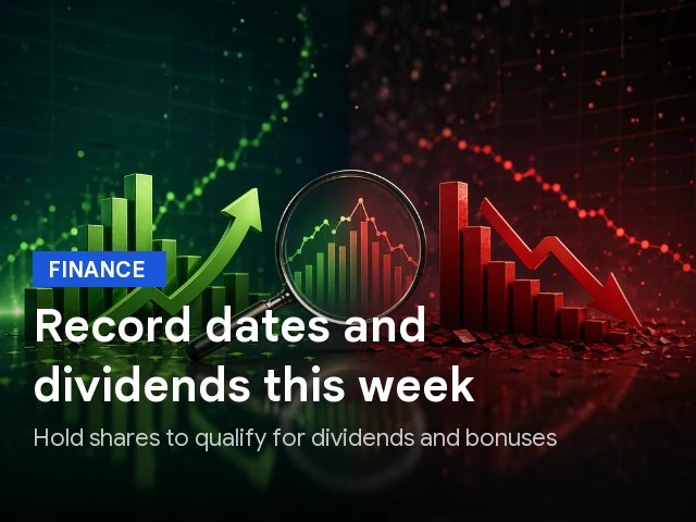 Record Date Dividends in India: June 22–25, 2026