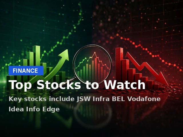 Stocks to Watch Today: JSW Infra, BEL, Vodafone Idea & Info Edge for Indian Retail Investors