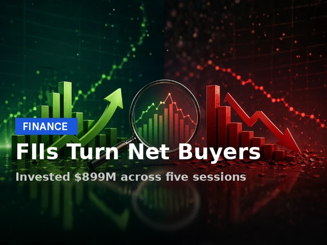 FII net buyers in Indian equities USD 899 million over five sessions: implications for retail investors