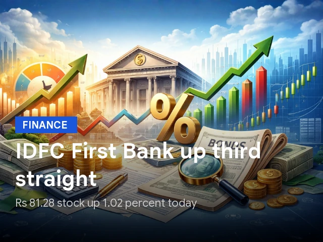 Idfc First Bank Stock Price Today: Live Update, Volume And Outlook