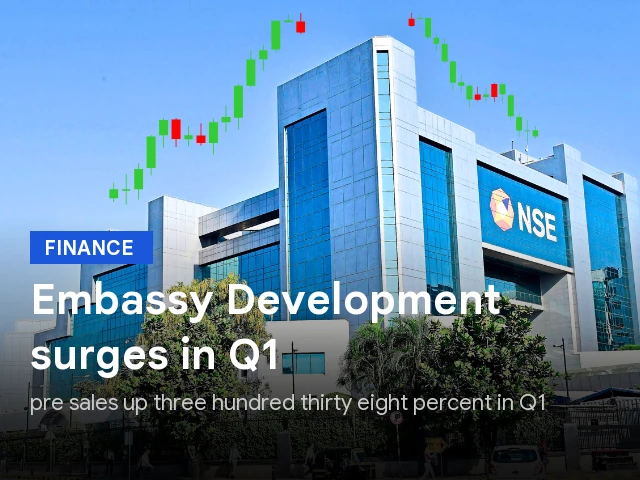 Embassy Developments Share Price: Q1 FY27 Pre-Sales Surge And NCD Funding