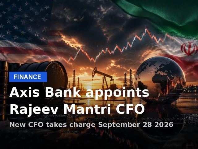 Axis Bank CFO Appointment: Rajeev Mantri Takes The Reins In The Finance Function