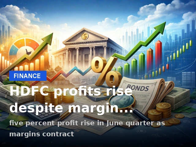Hdfc Bank Share Price: June Quarter Profit Rise, Margin Pressure, And Growth Outlook