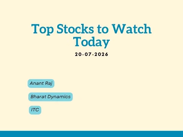 Top Stocks To Watch Today