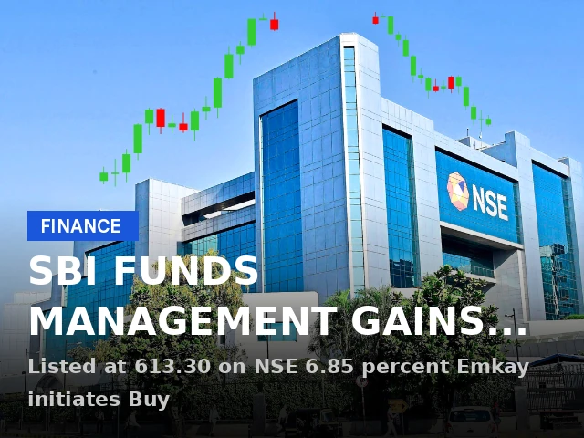 SBI Funds Stock Price And Growth: A Deep Dive Into The SBI Funds Management Listing