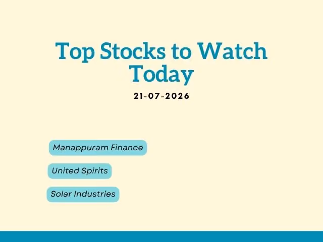 Top Stocks to Watch Today