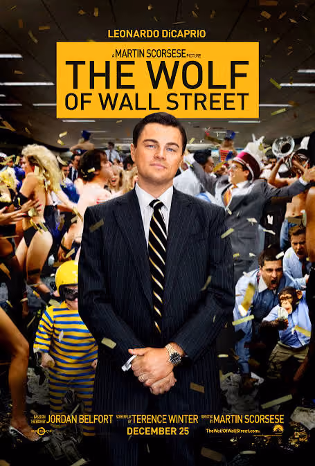The Wolf of Wall Street (2013) - Movie Poster