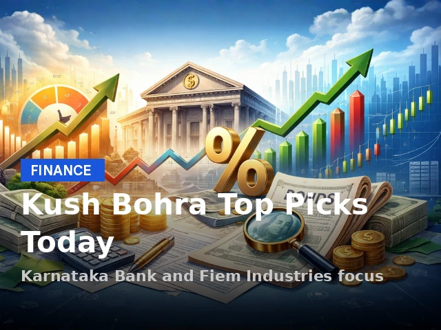 Karnataka Bank Share Price Momentum: Kush Bohra’s July 22 Picks