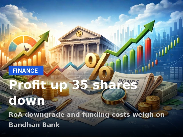 Bandhan Bank Share Price: Q1 FY27 Profit Up 35% Amid RoA Guidance Cut