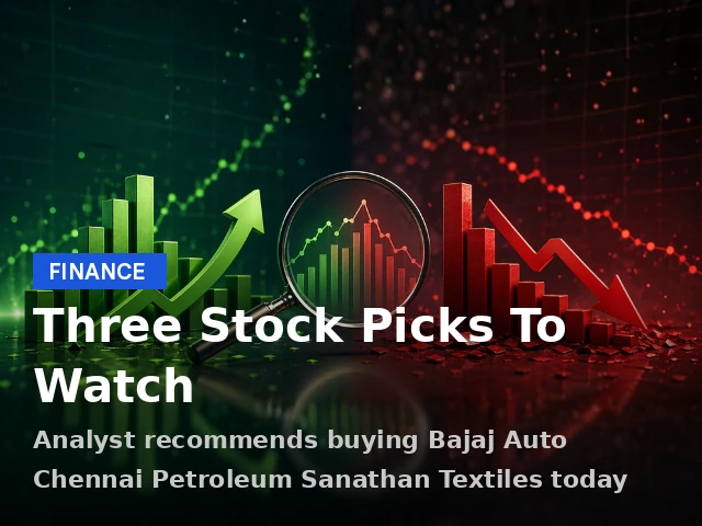 Bajaj Auto Share Price Signals: Breakouts In Bajaj Auto, Chennai Petroleum Share Price, And Sanathan Textiles