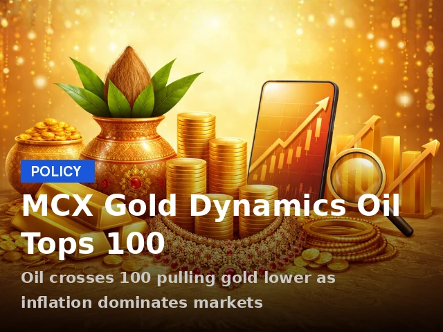 Mcx Gold Price Dynamics: What Retail Investors Should Know As Oil Tops $100