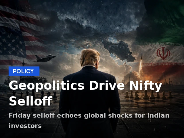 Geopolitical Tensions And The Nifty Share Price: What Friday's Sell-Off Means For Indian Retail Investors